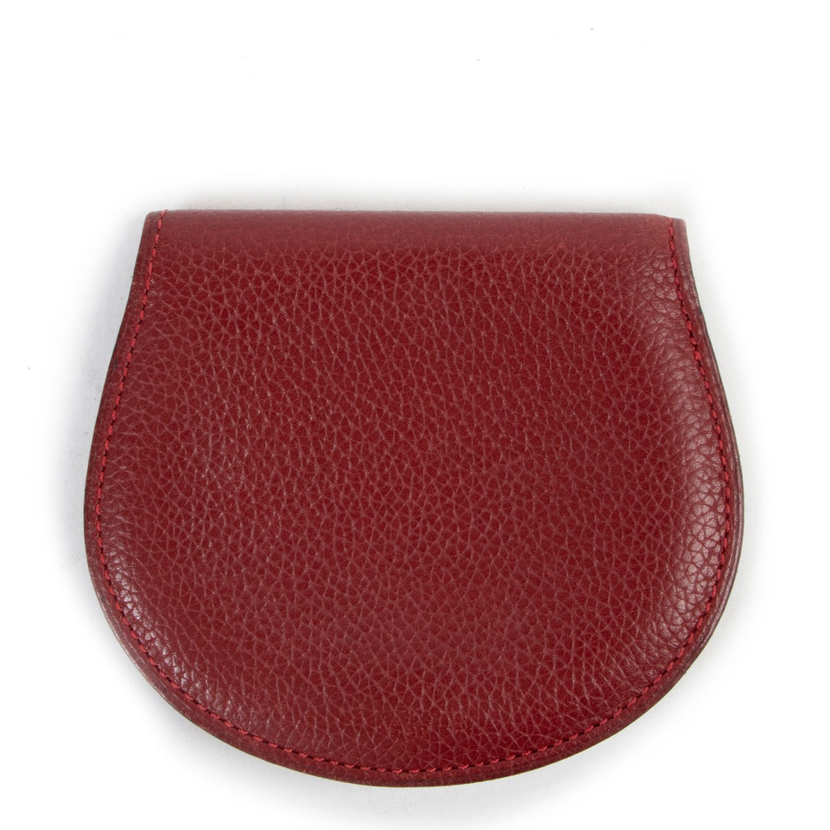 Delvaux Red Leather Coin Wallet at Labellov online or in store available for a reasonable price and in good condition. Get them now!
