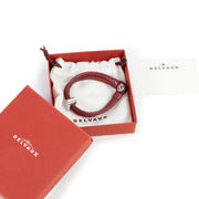 Delvaux Red Leather Bracelet at Labellov online or in store available for a reasonable price and in good condition. Get them now!
