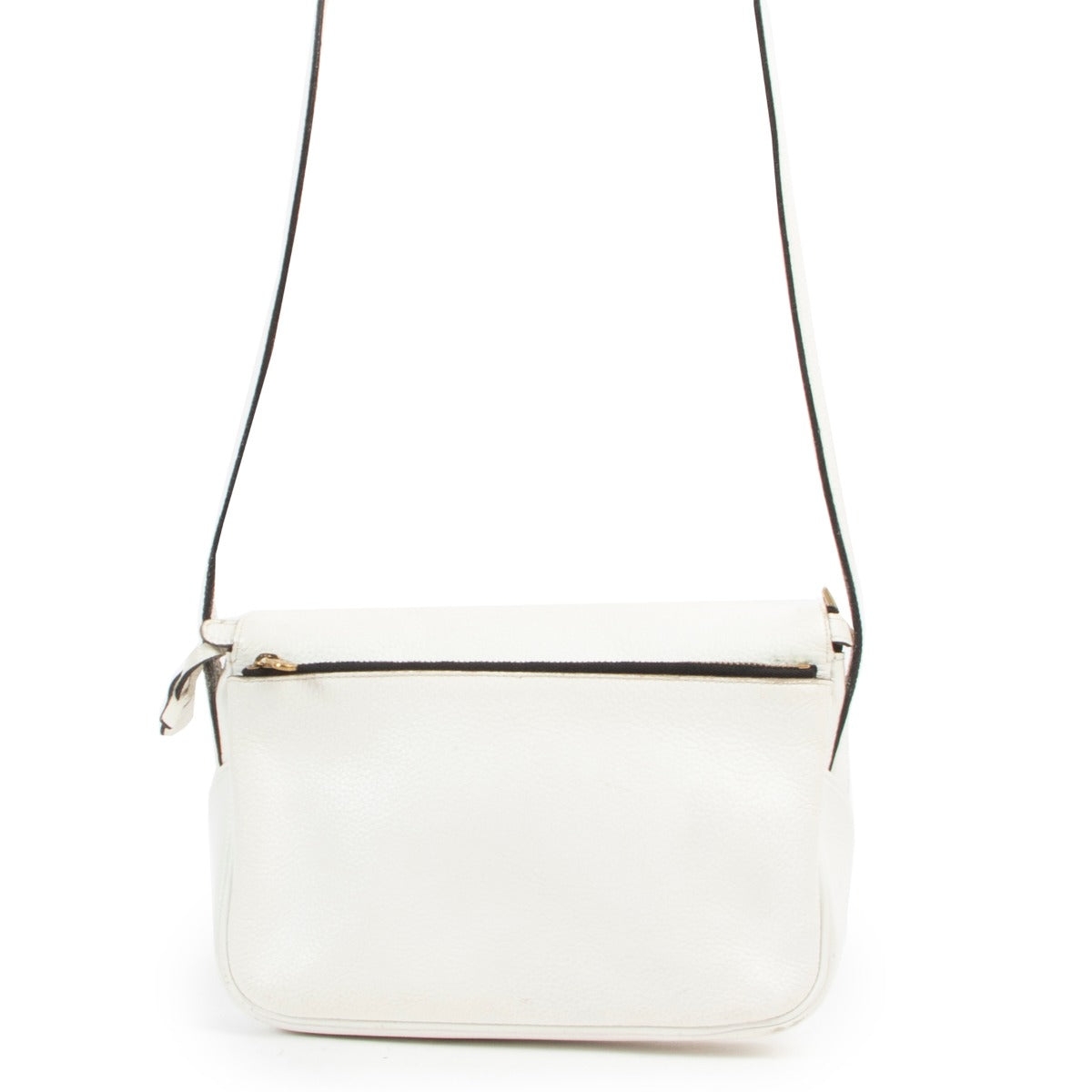 Delvaux White Crossbody at Labellov