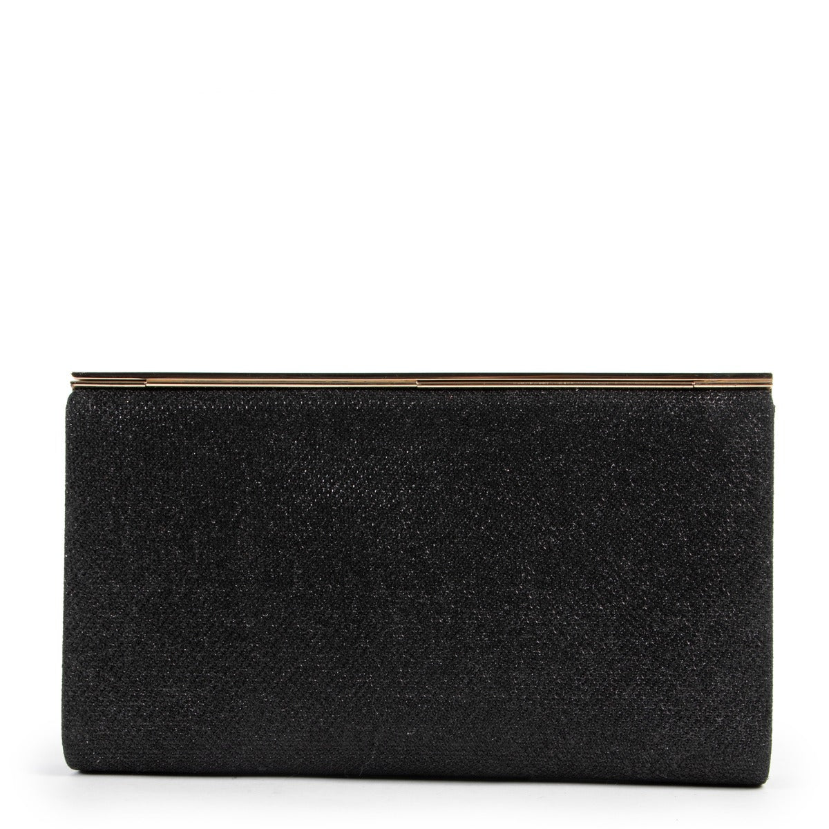 Jimmy Choo Black Glitter Clutch available at Labellov in very good condition, with small sign of use. Buy and sell your designer items at Labellov Antwerp and give them a secondlife