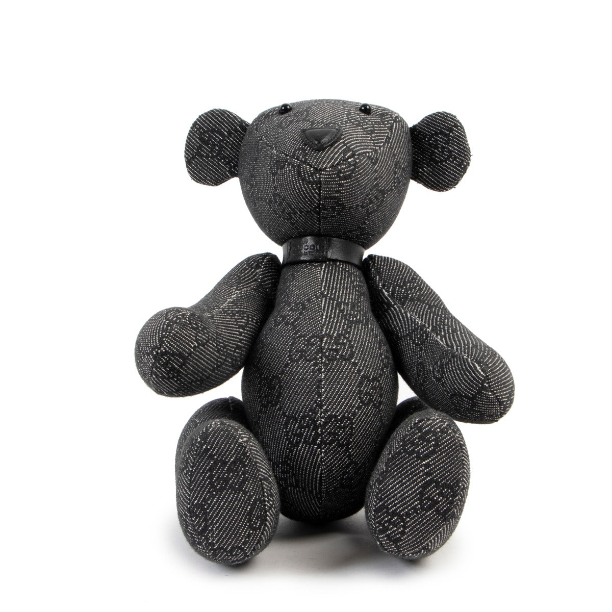 Gucci Black Grey Teddy Bear