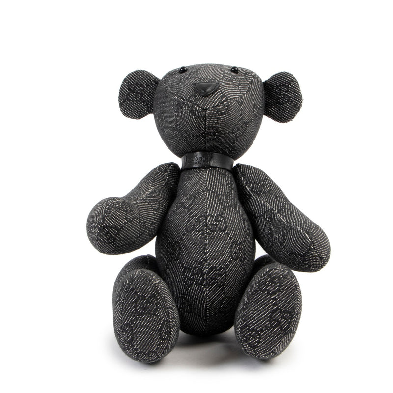 Gucci Black Grey Teddy Bear