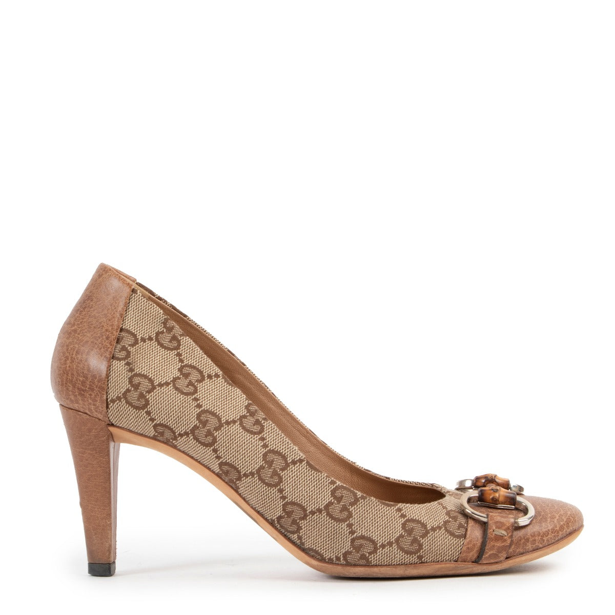 Gucci Monogram Pumps