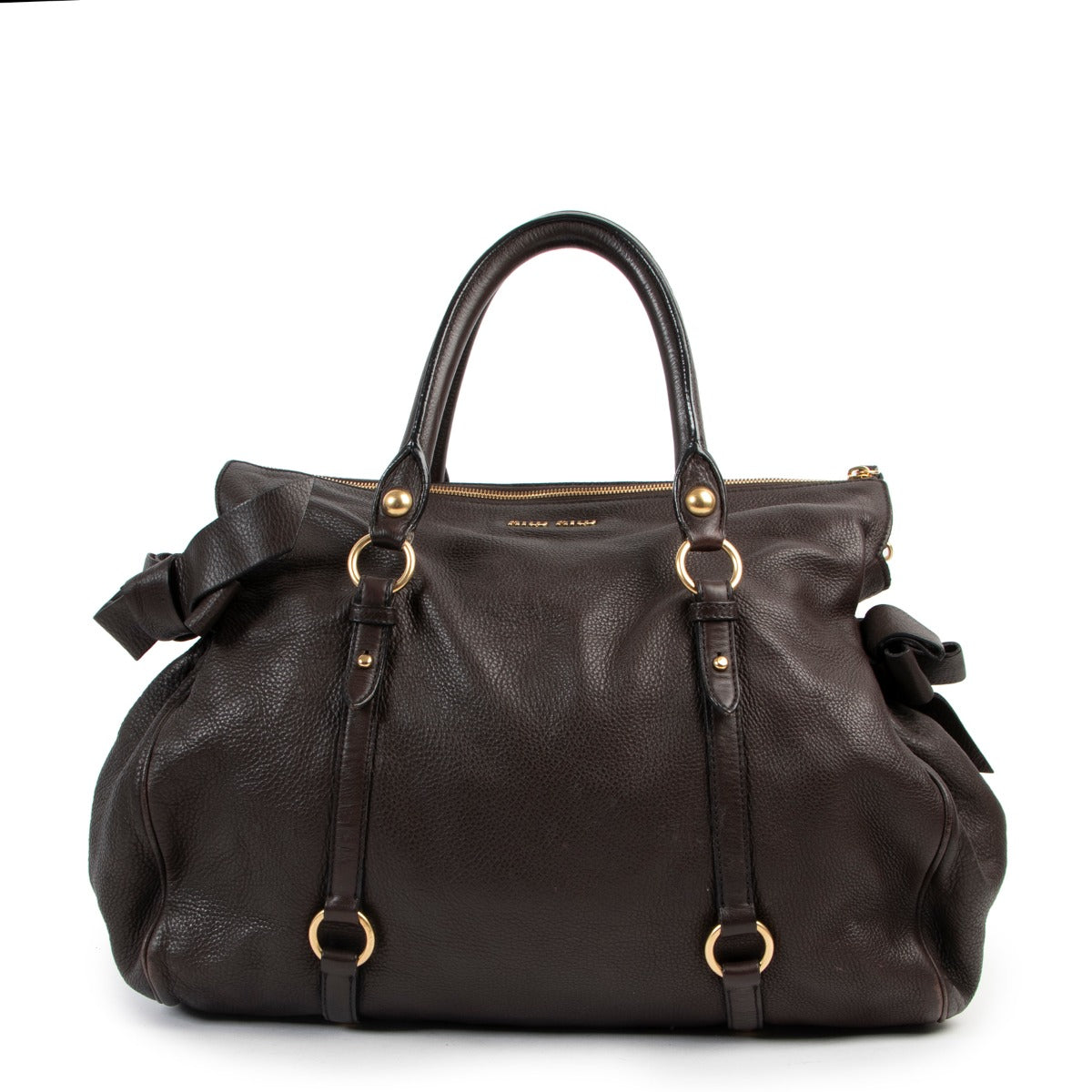 Miu Miu Brown Leather Shoulder bag