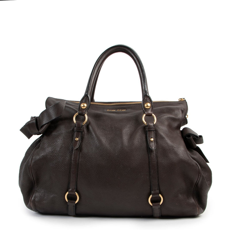 Miu Miu Brown Leather Shoulder bag