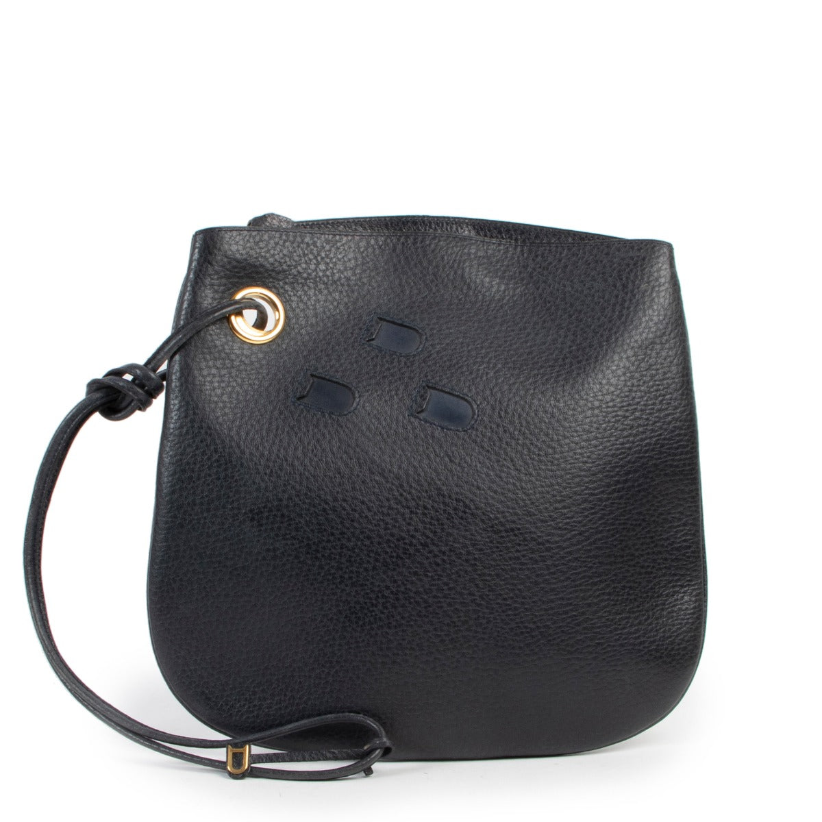 Delvaux Blue Shoulder Bag