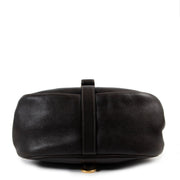 Delvaux Brown Cerceau Shoulder Bag at Labellov