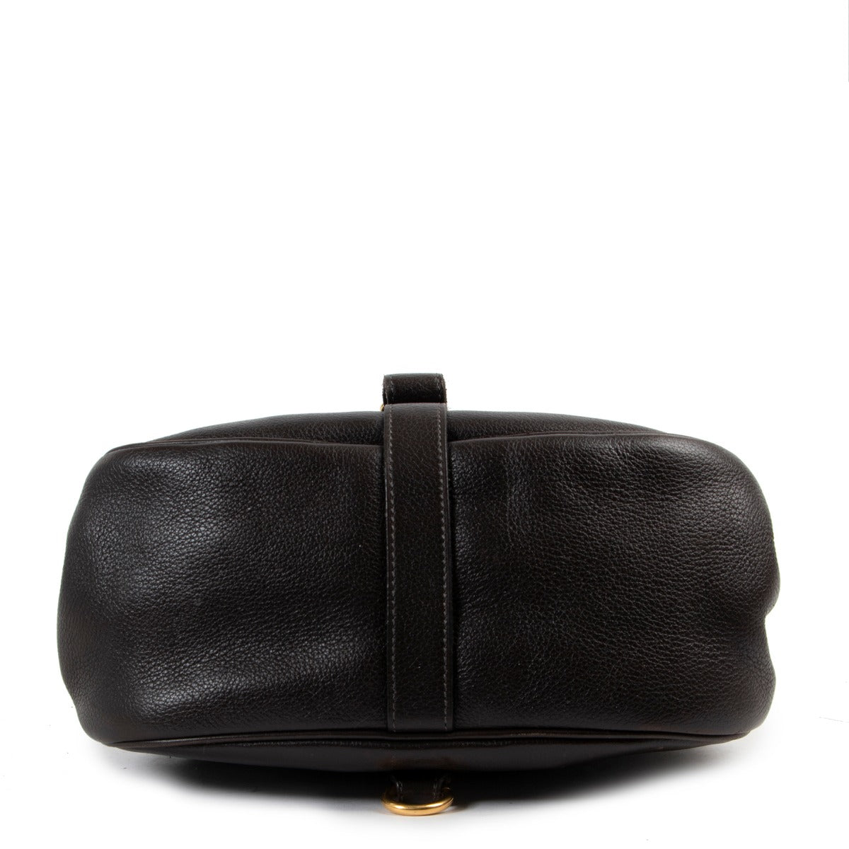 Delvaux Brown Cerceau Shoulder Bag at Labellov