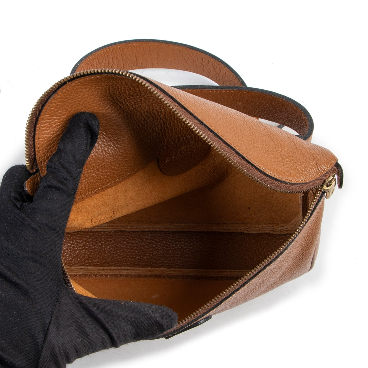 Get this Delvaux Cognac Belt Bag at Labellov now in very good condition