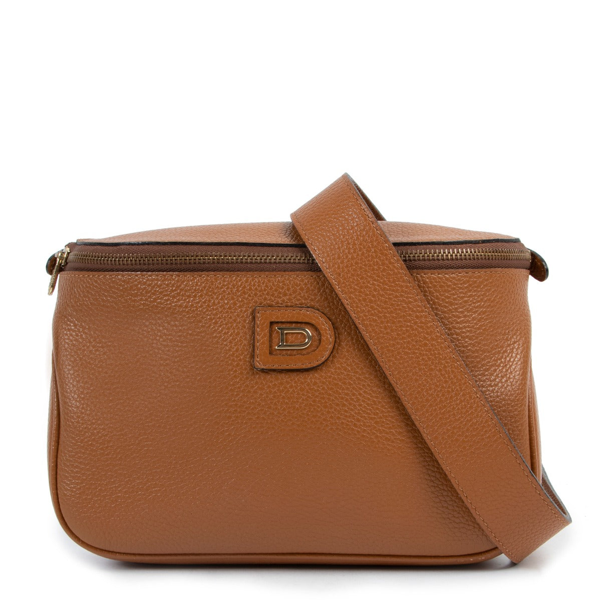 Delvaux Cognac Belt Bag