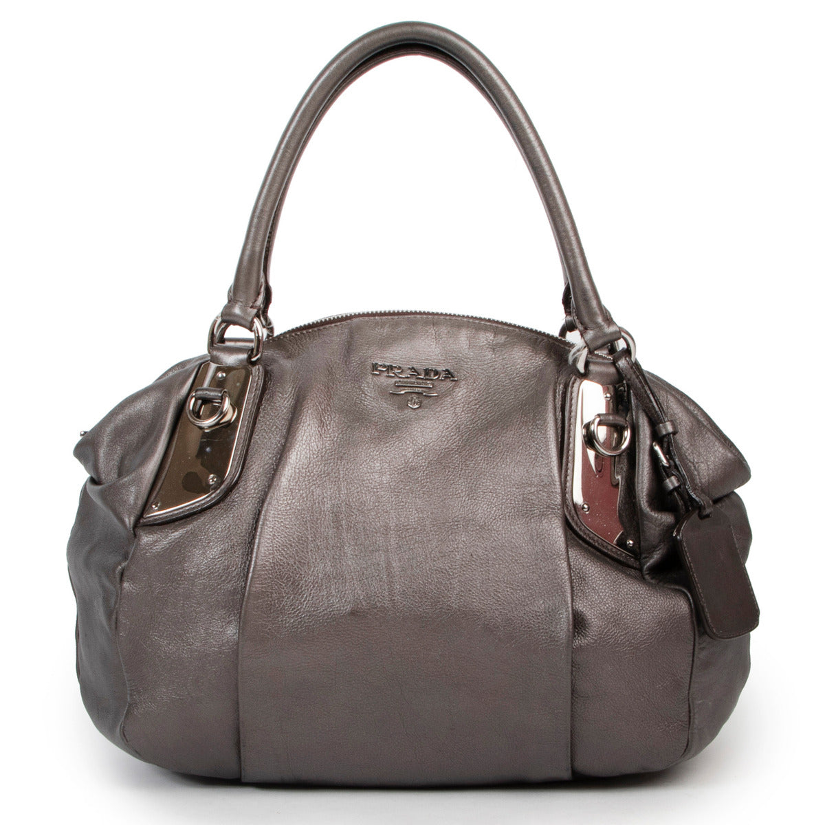 Prada Grey Shoulder Bag