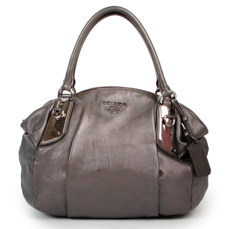 Prada Grey Shoulder Bag
