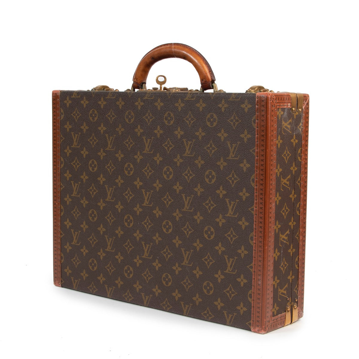 Tweedehands Louis Vuitton Monogram president reistas online kopen.