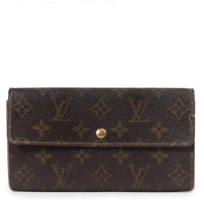 Shop online second hand Louis Vuitton monogram wallet.