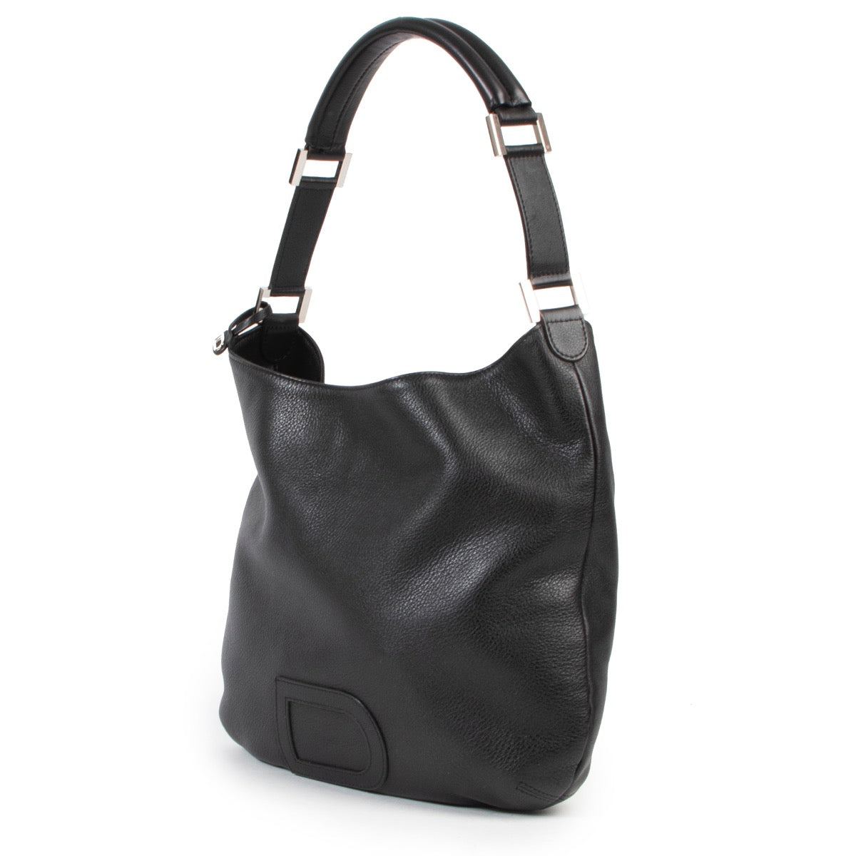 Winkel online een authentieke zwart Delvaux Le Louise PM Schoudertas tegen de juiste prijs.