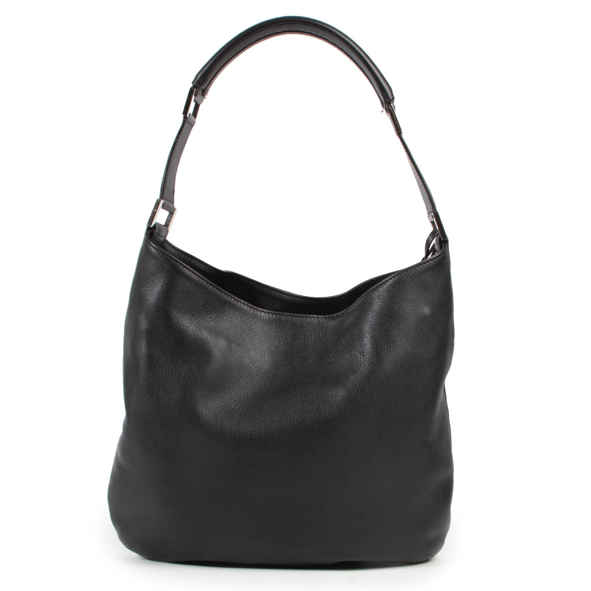 Achetez en ligne un authentique sac à bandoulière Delvaux Le Louise PM en cuir noir au bon prix.