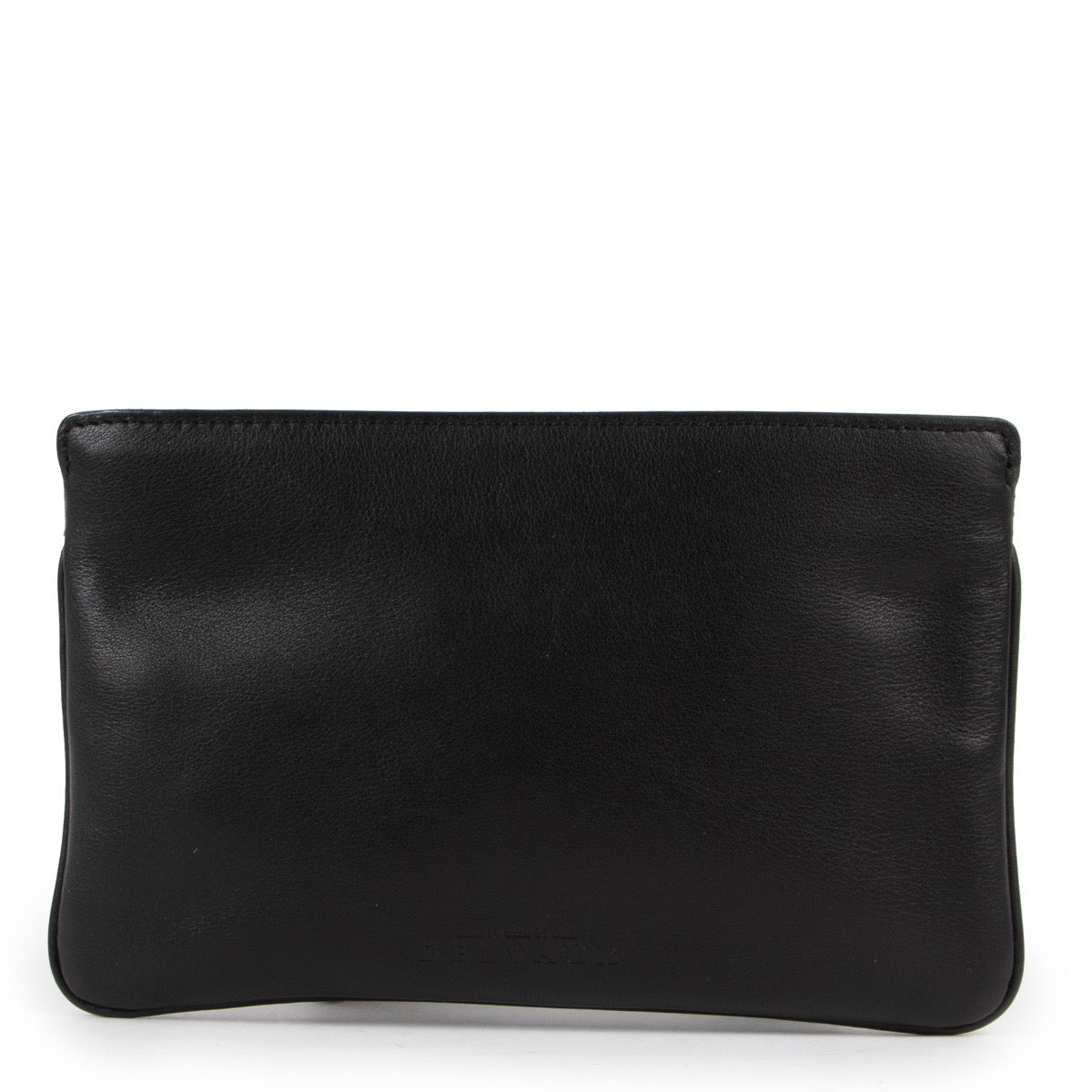 Delvaux Black Pochette Clutch This black Delvaux clutch is for sale now! Buy it here safely
