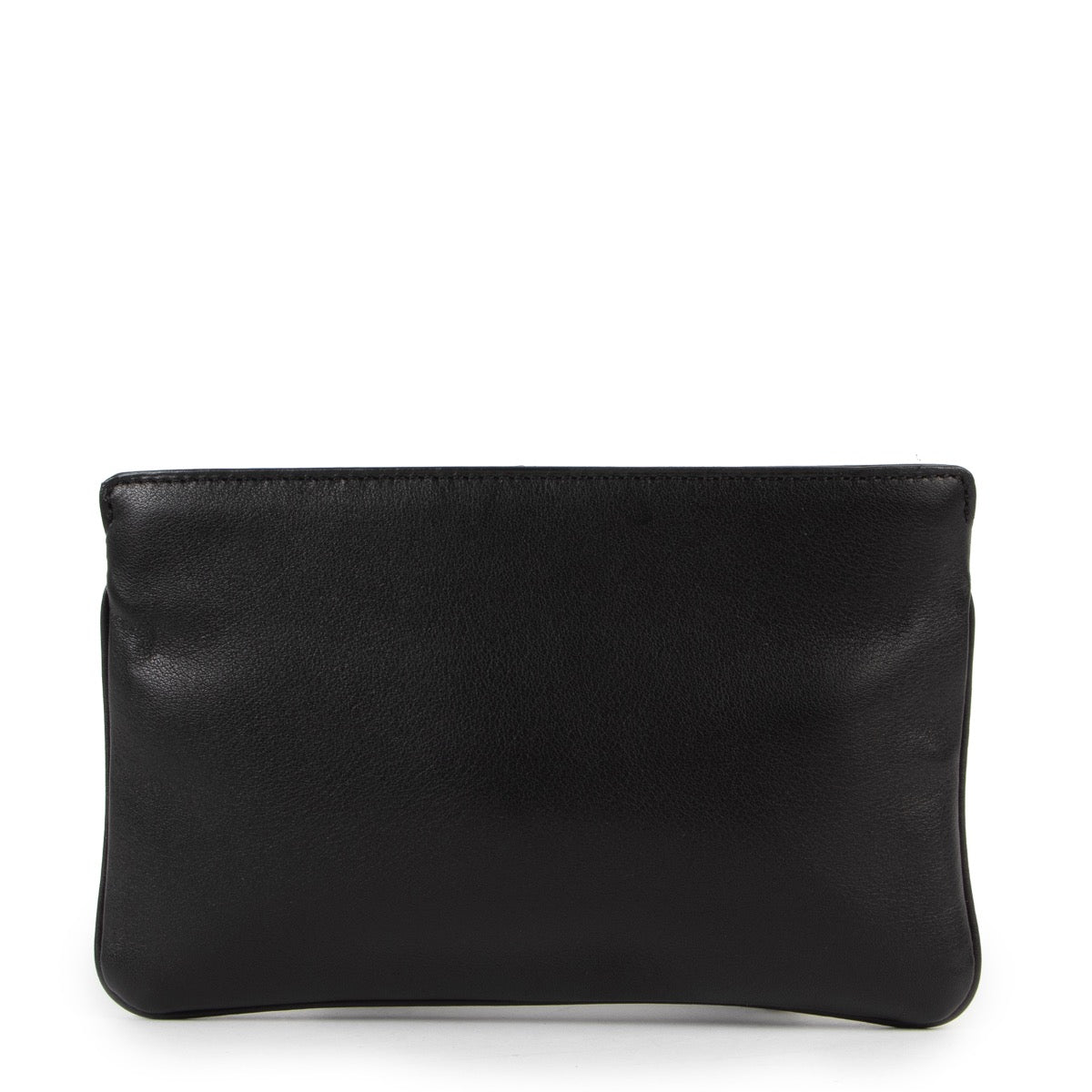 Delvaux Black Pochette Clutch This black Delvaux clutch is for sale now! Buy it here safely