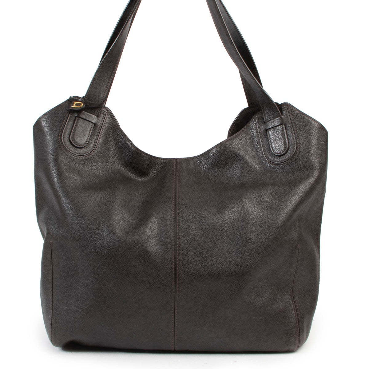 Shop online authentic second hand Delvaux Brown Le 25h Shoulder Bag.