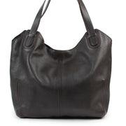 Online kopen authentieke tweedehands Delvaux bruin Le 25h Schoudertas.