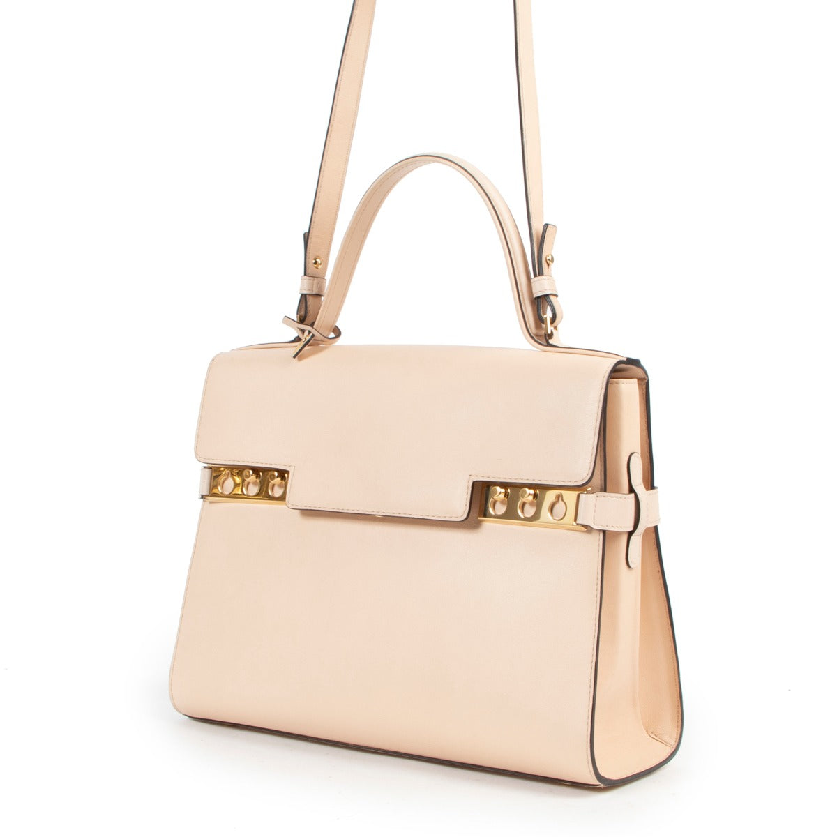 Buy Delvaux Poudre Calf Souple Tempete GM reliably.