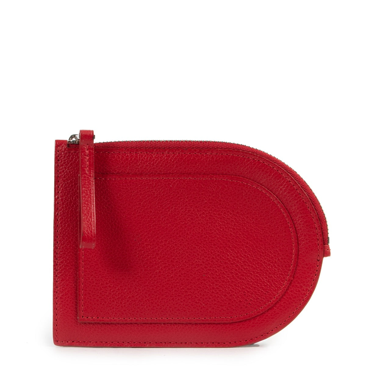 Shop safe online 100% authentic second hand Delvaux Red Pin D Multifonctions Wallet at the right price at Labellov in Antwerp.