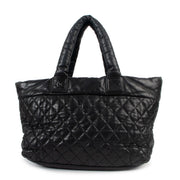 Chanel Black Coco CoCoon Leather Shoulder Bag