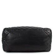 Chanel Black Coco CoCoon Leather Shoulder Bag