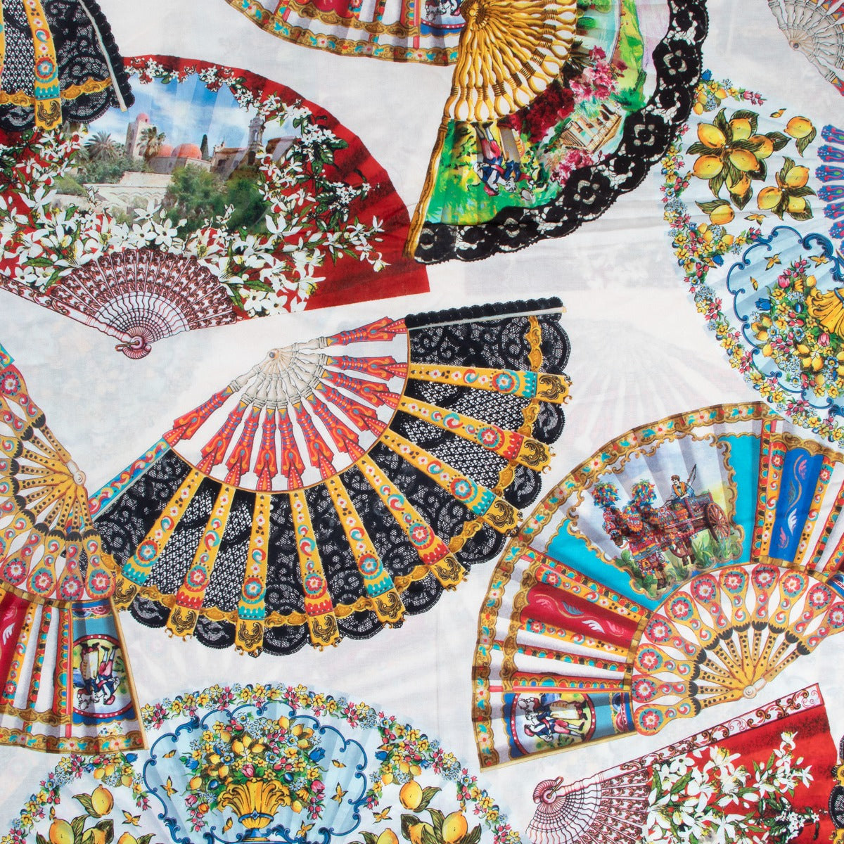 Dolce & Gabbana Multicolor Pareo Scarf