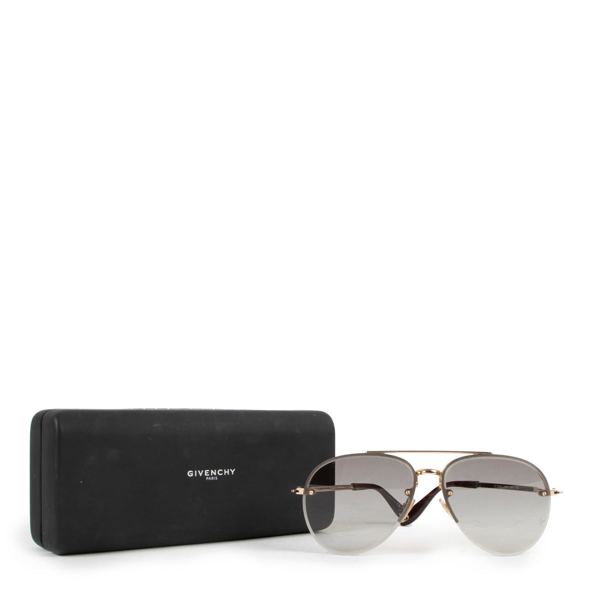 Givenchy Grey Aviator Sunglasses