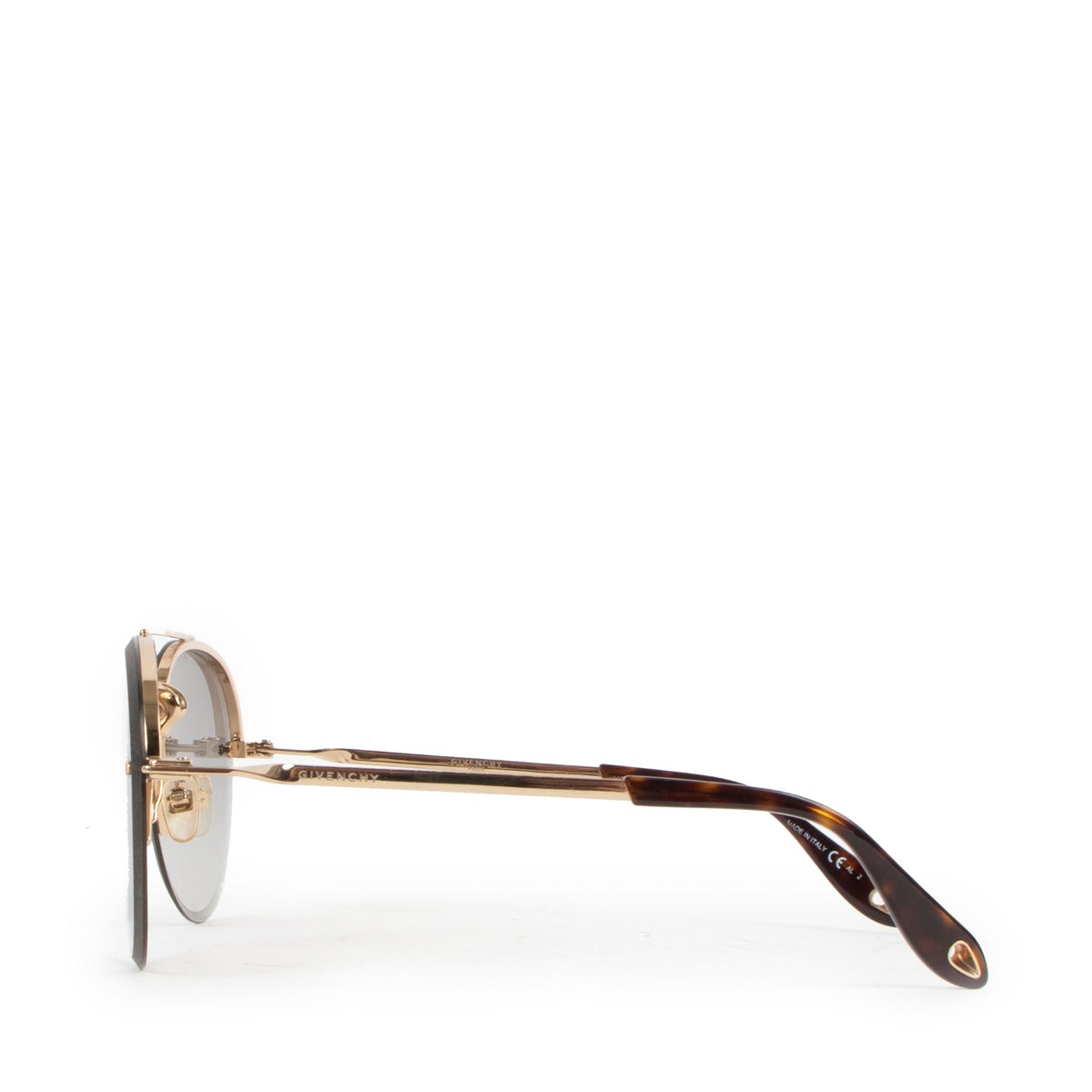 Givenchy Grey Aviator Sunglasses