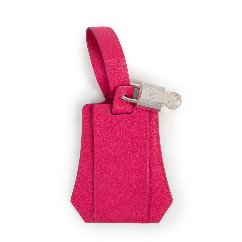 shop second hand hermes luggage tag name tag travel tag at labellov