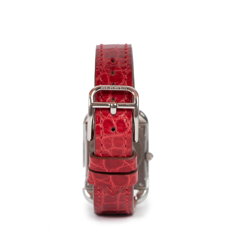 Hermès Cape Cod 23 Alligator Watch