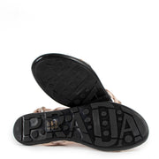 Prada Nude Patent Leather Open Sandals