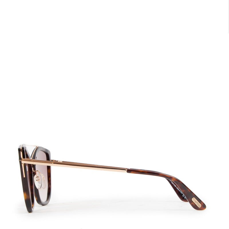 Tom Ford Dahlia FT0648 Tortoise Sunglasses