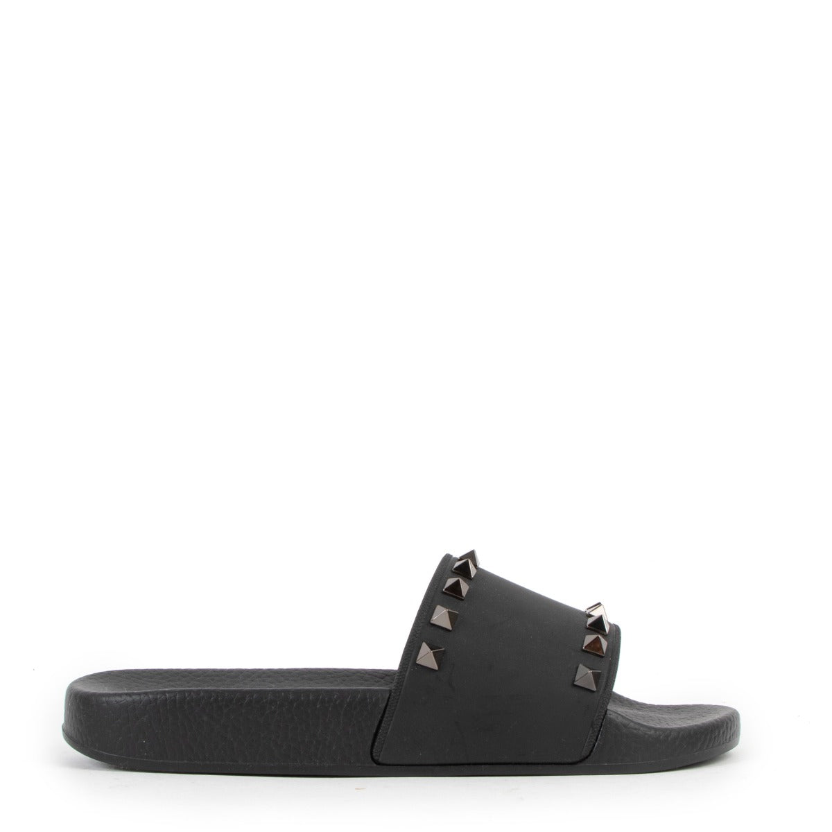 Sandales Valentino Garavani Rockstud Rubber Slider - Taille 37