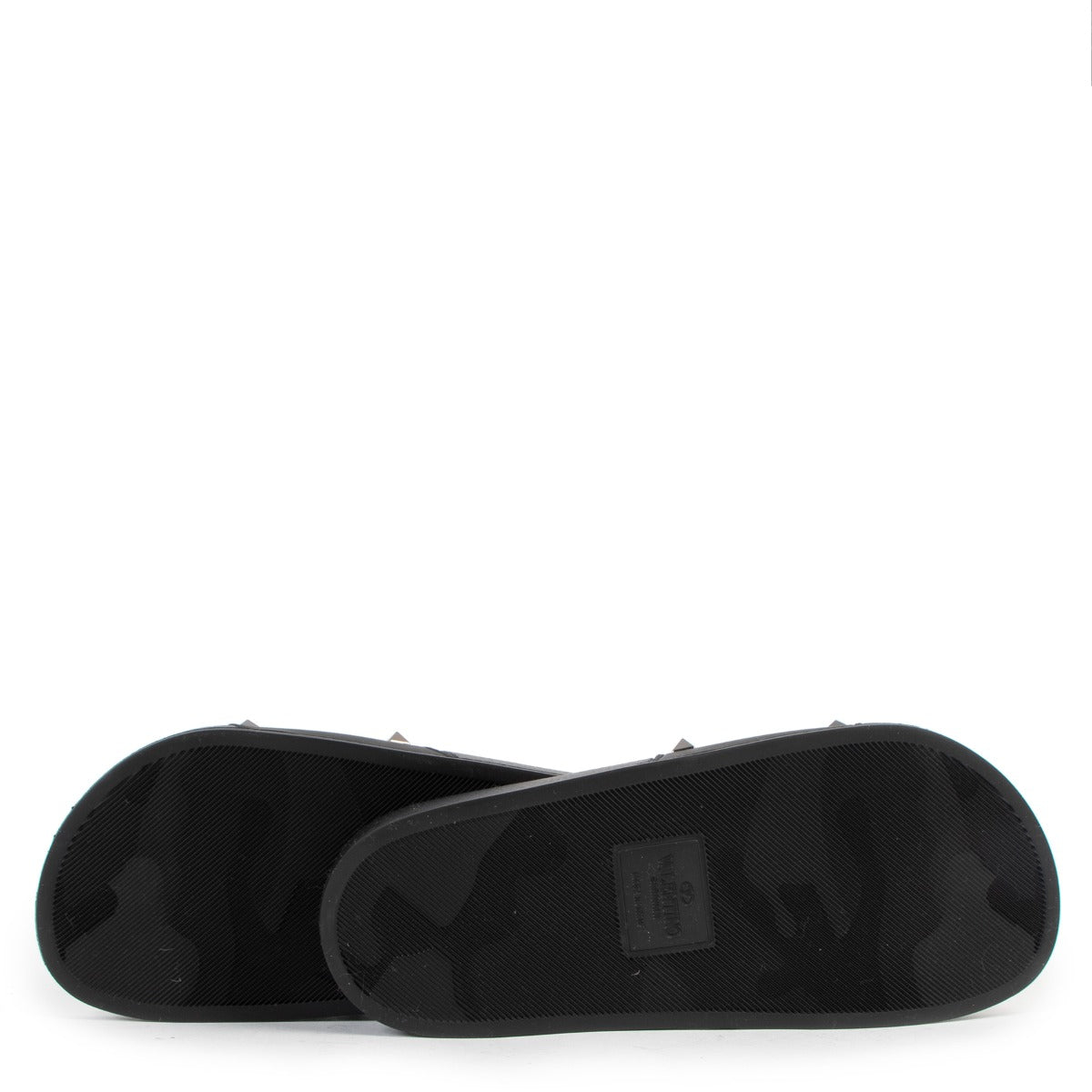 Sandales Valentino Garavani Rockstud Rubber Slider - Taille 37