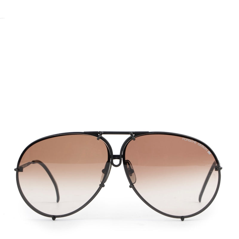 Shop safe online 100% authentic second hand Porsche Carrera Brown Pilot Sunglasses in very good condition at Labellov in Antwerp.