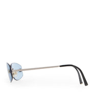 Shop safe online 100% authentic second hand Chanel Blue Retro Sunglasses at Labellov in Antwerp.