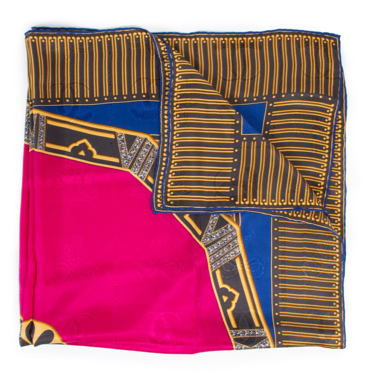 Foulard en soie Cartier Montre Multicolore