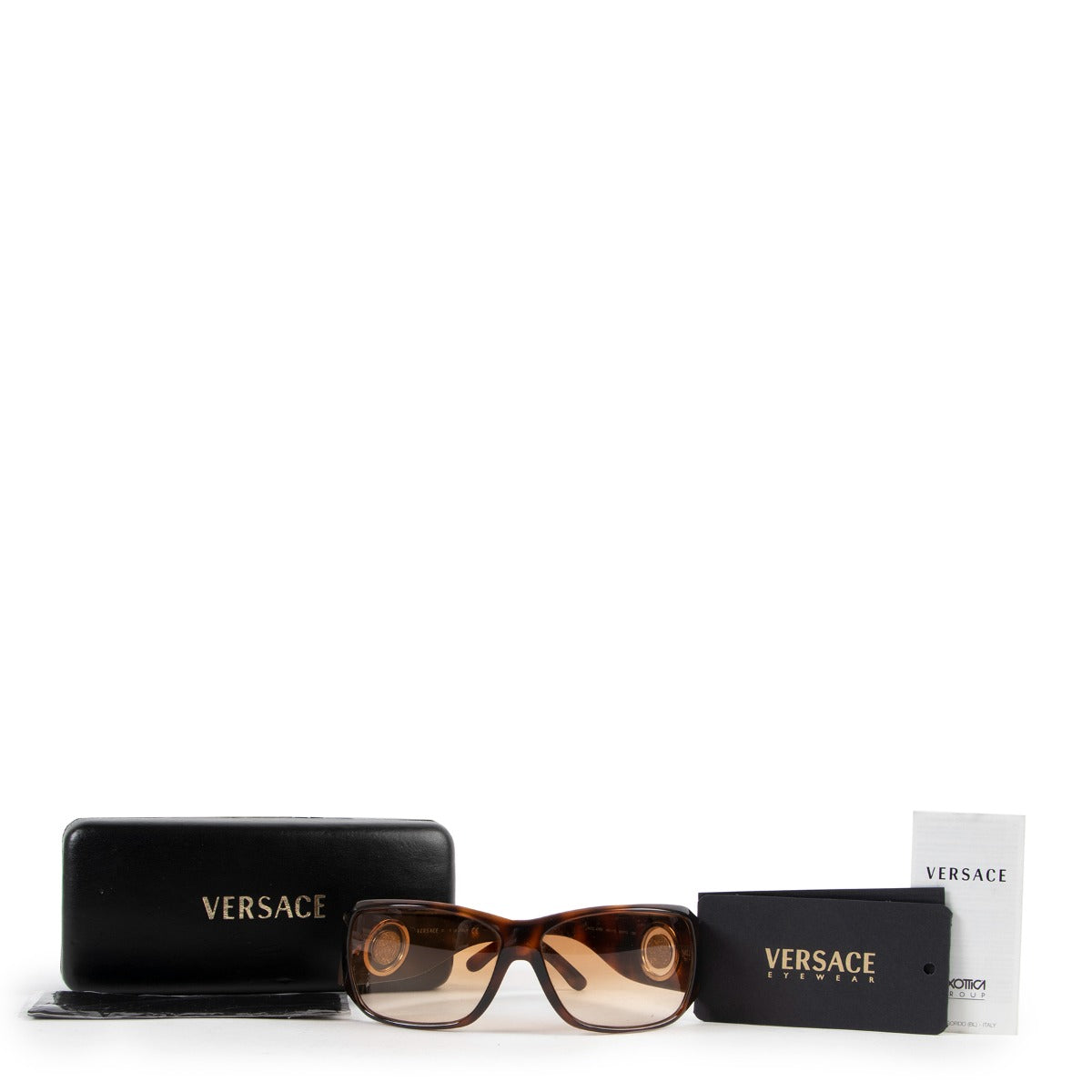 buy online authentic vintage second hand Versace Brown Glasses at Labellov for the best price