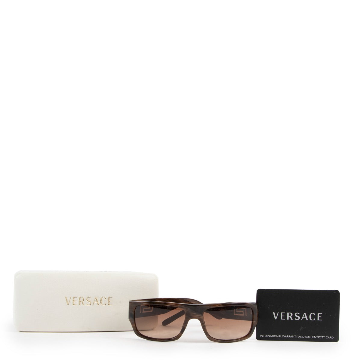 Versace Brown Glasses Buy these gorgeous glasses here safely!