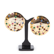 Shop safe online Moschino Plated Gold Clip On Earrings.
