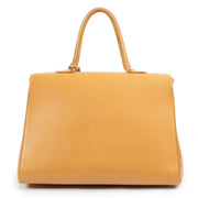 Veilig online een tweedehands Delvaux Brillant in geel leer kopen.