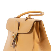 Achetez en ligne ce sac Delvaux Brillant en cuir jaune.