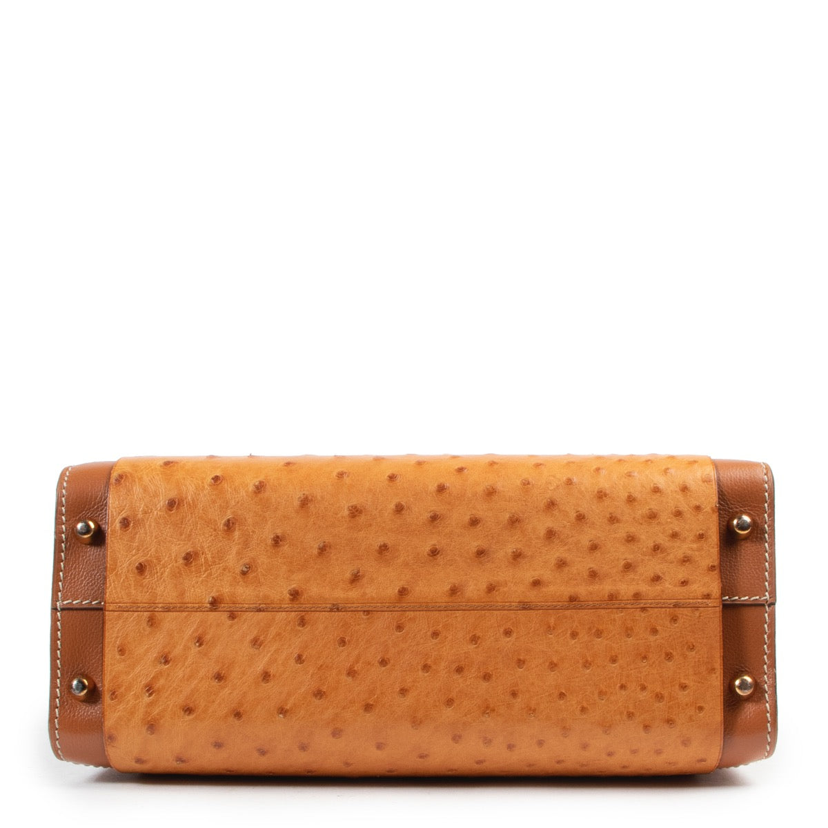 Delvaux Cognac Illusion Handtas