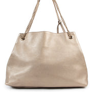 koop veilig online tegen de beste prijs Very good preloved condition Gucci Soho Large Cream Shopper Bag This versatile shopper by Gucci
