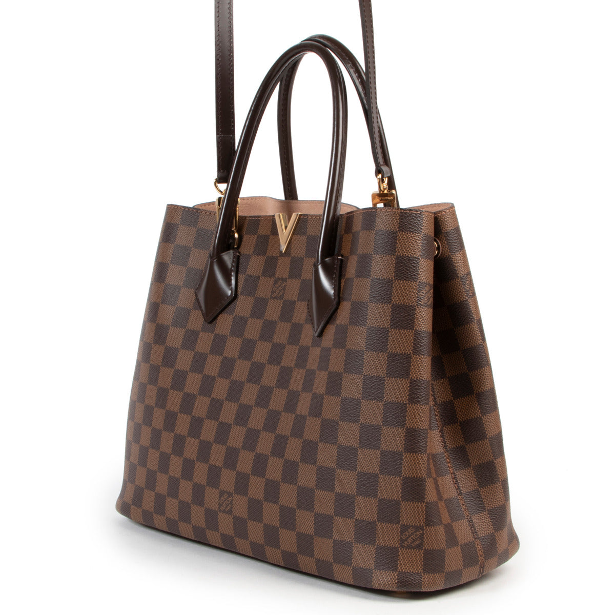 Louis Vuitton Damier Ebene Kensingtote Tote Bag