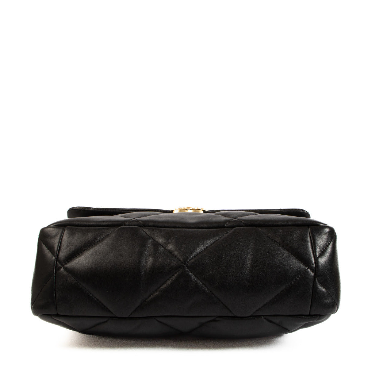 Chanel 19 Large Black Leather Bag