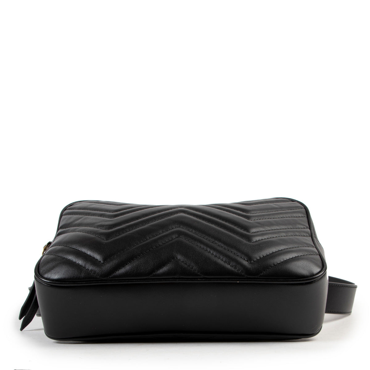 Gucci Zwarte Marmont Riemtas